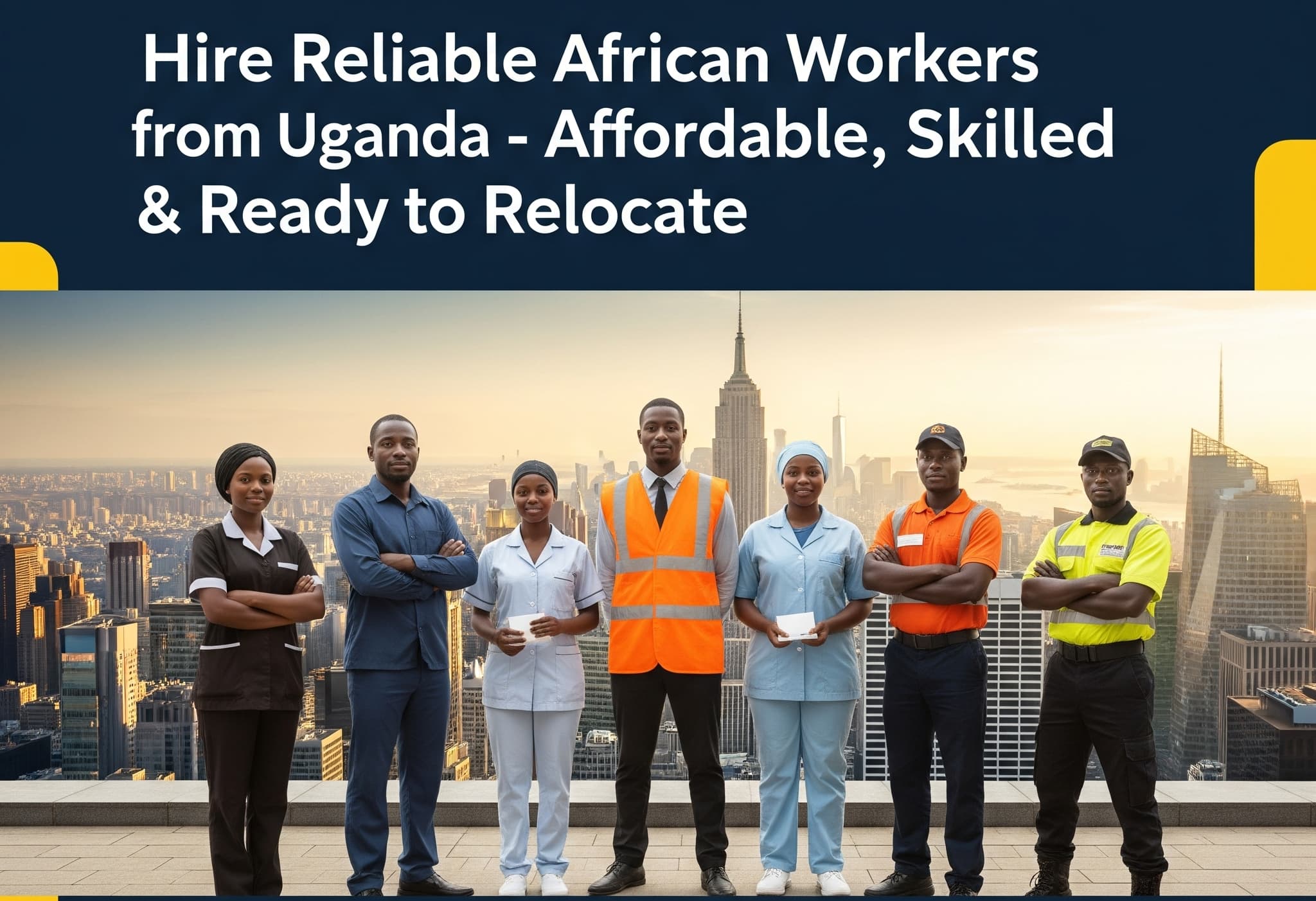 Hire Affordable African Workers Abroad